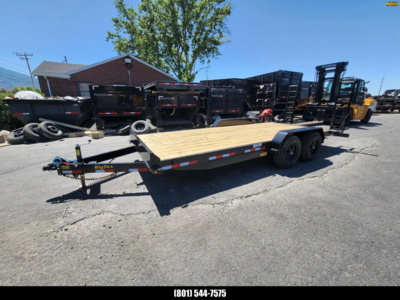 2026 Big Tex Trailers 7X20 Equipment/Car Hauler 14K Flatbed Trailer