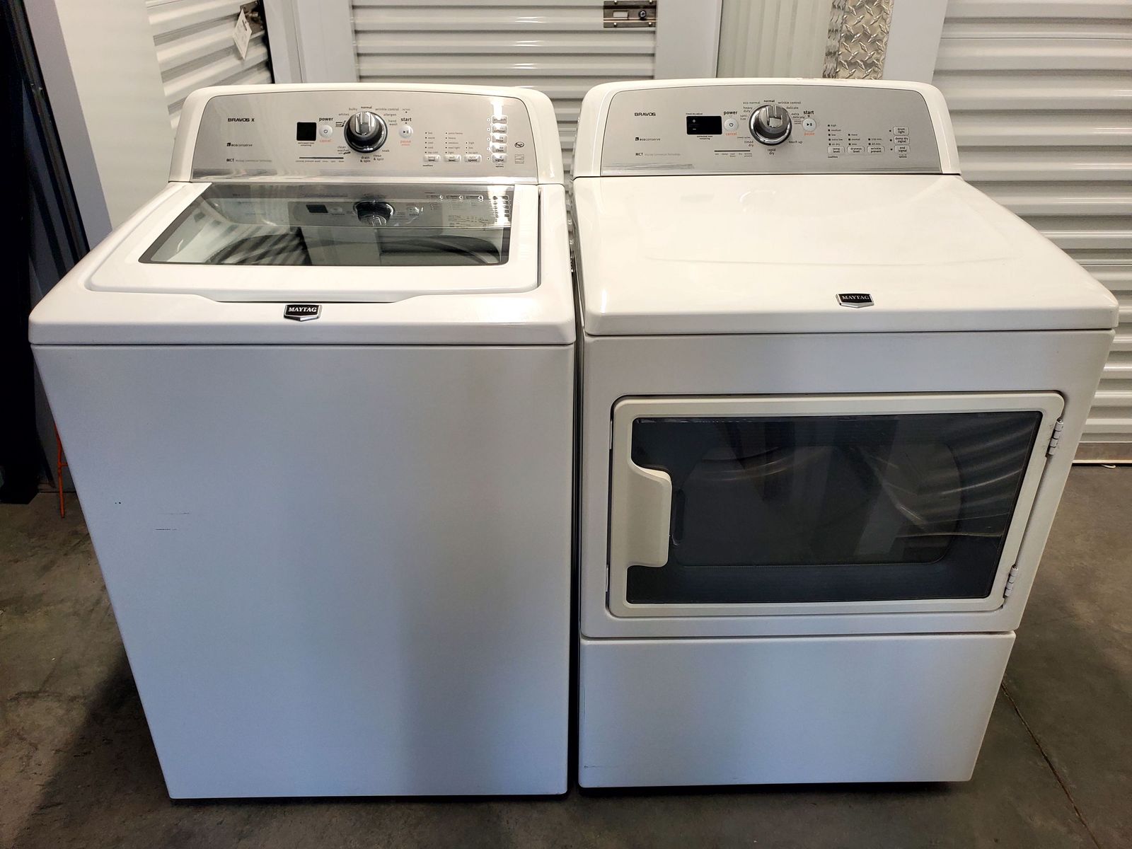 High Capacity Maytag Washer & Dryer