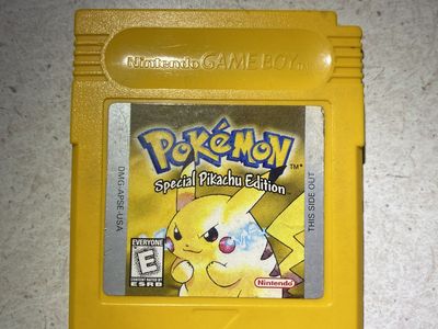 Pokemon Yellow Pikachu Edition Gameboy Original