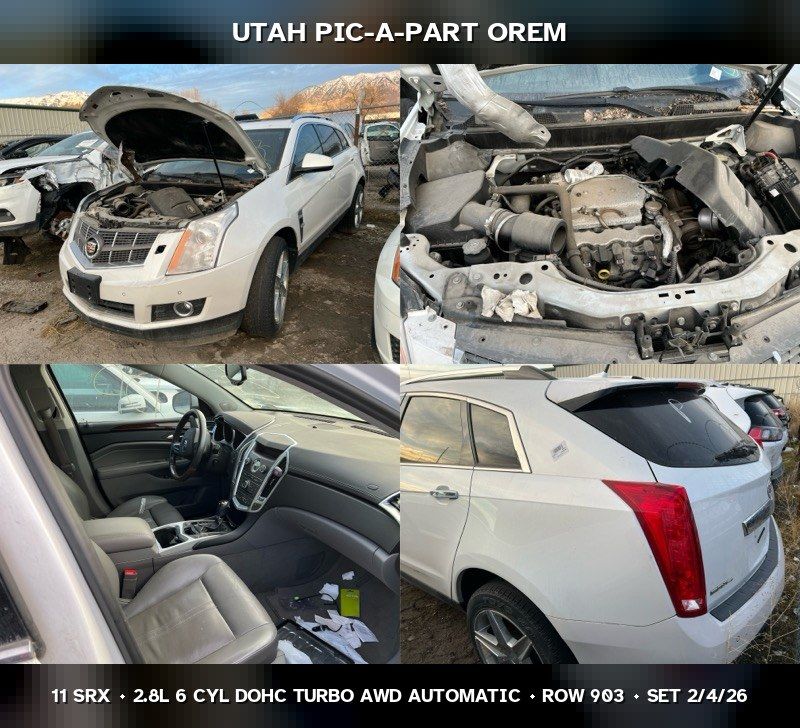 2011 Cadillac SRX Parts - UTPAP Orem