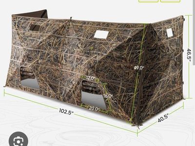 2 Ground blinds
