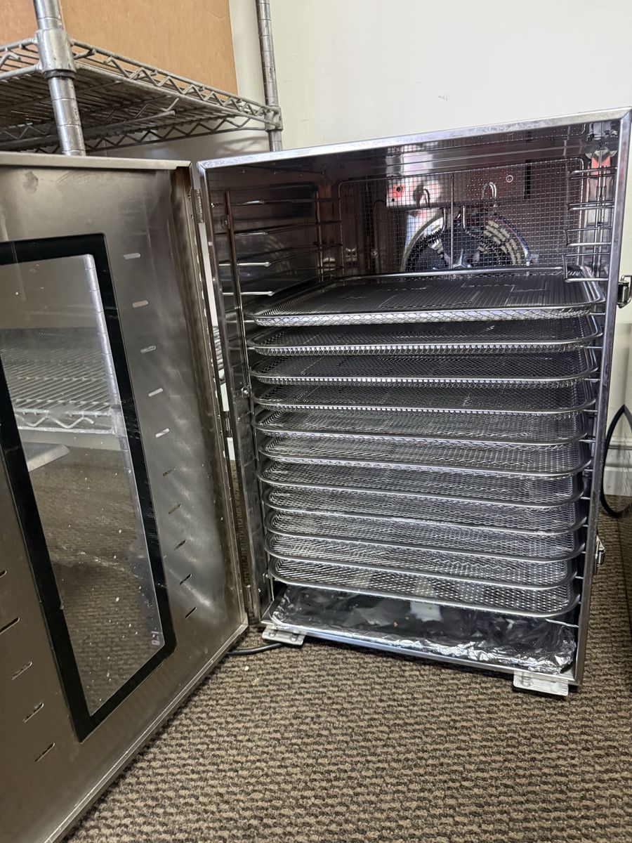 Cercker Stainless Steel Food Dehydrator with Multiple Mesh Trays