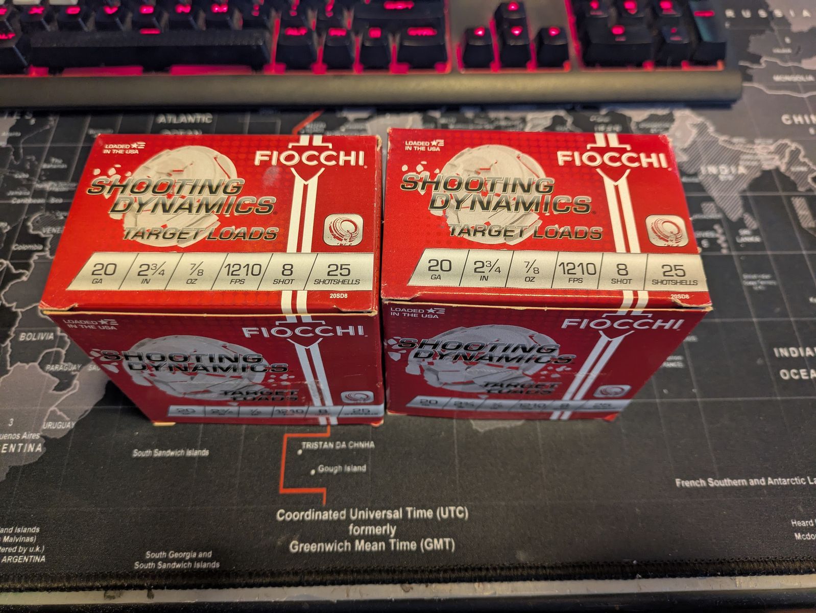 50 Shells of 20 Gauge 2 3/4 8 Shot