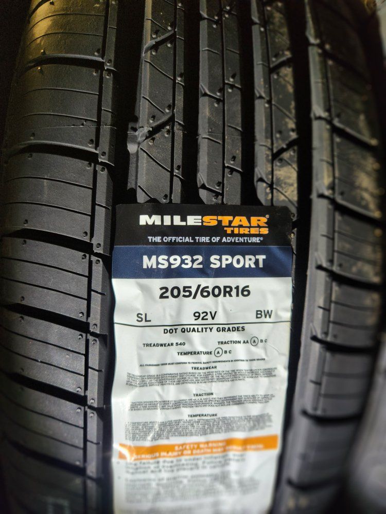 205/60r16 milestar ms932 sport
