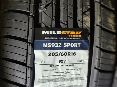 205/60r16 milestar ms932 sport