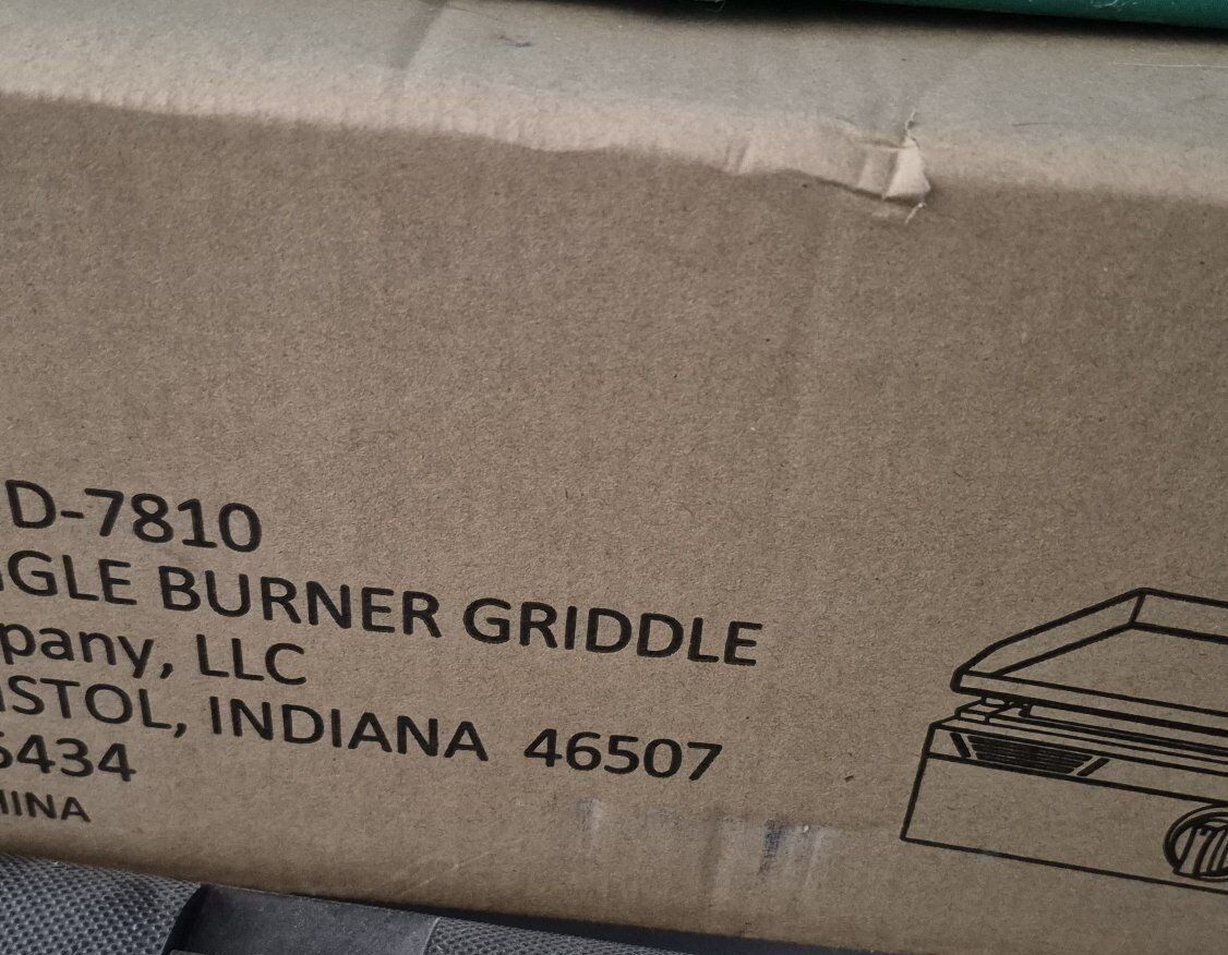 New single burner grill