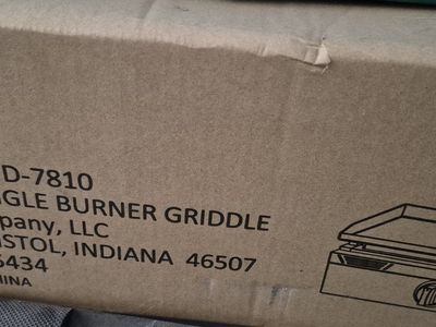 New single burner grill