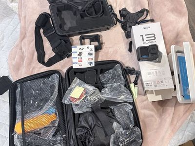 GoPro HERO13 Black Action Camera with Hard Case & Accessories Kit