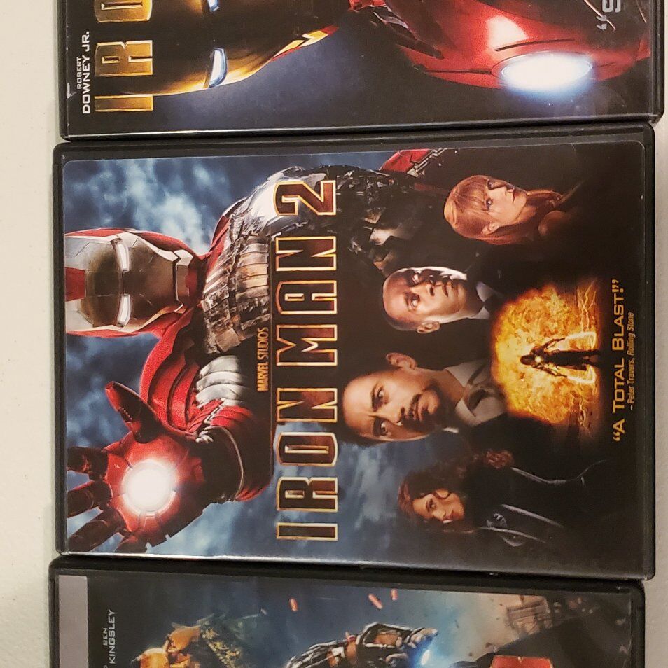DVD Iron man movies