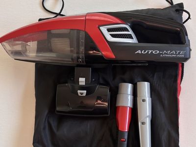 Bissell Auto-Mate Lithium-Ion Cordless Handheld Car Vacuum Cleaner with Attachments
