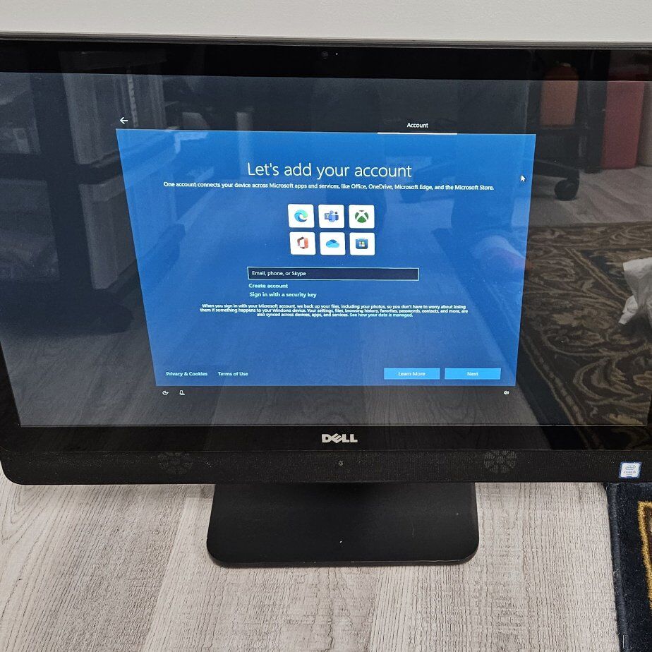 Dell Inspiron 24 all in one touchscreen