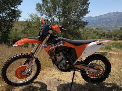 KTM 350 SXF Setup for Trails 2012