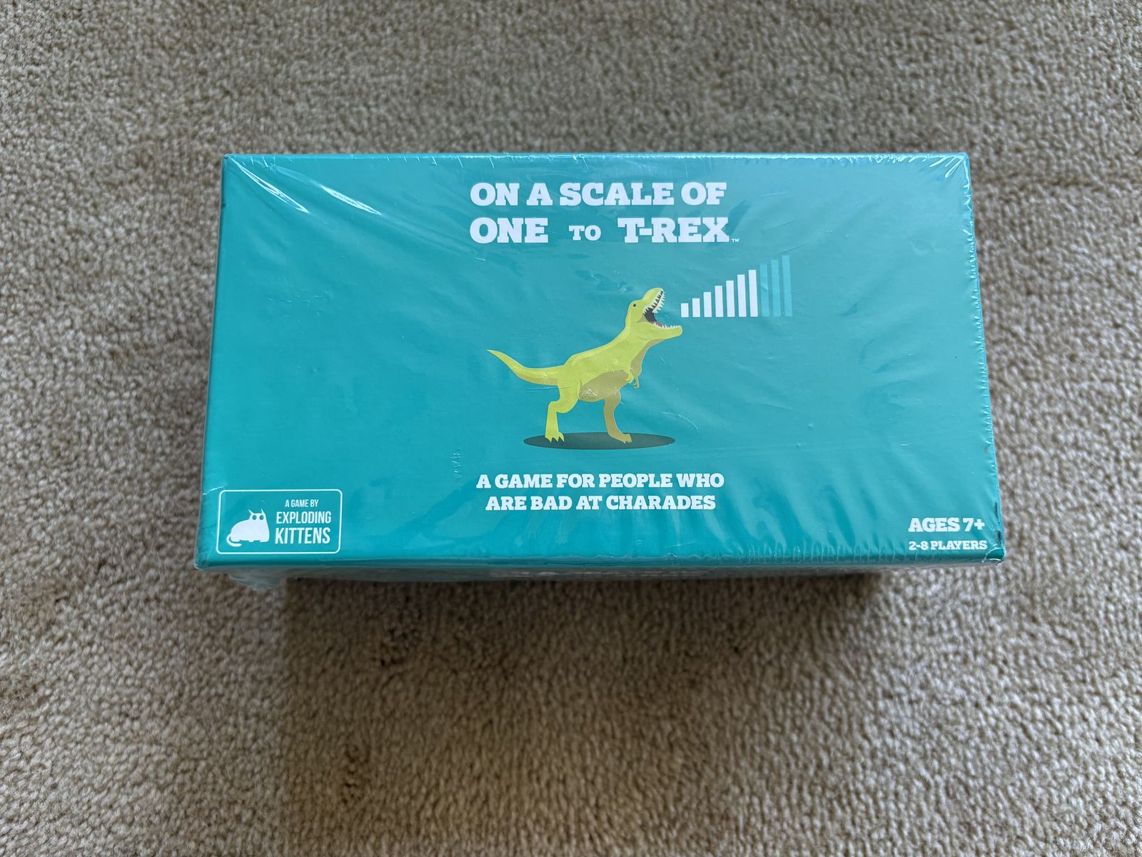 NEW On a Scale of One to T-Rex Game