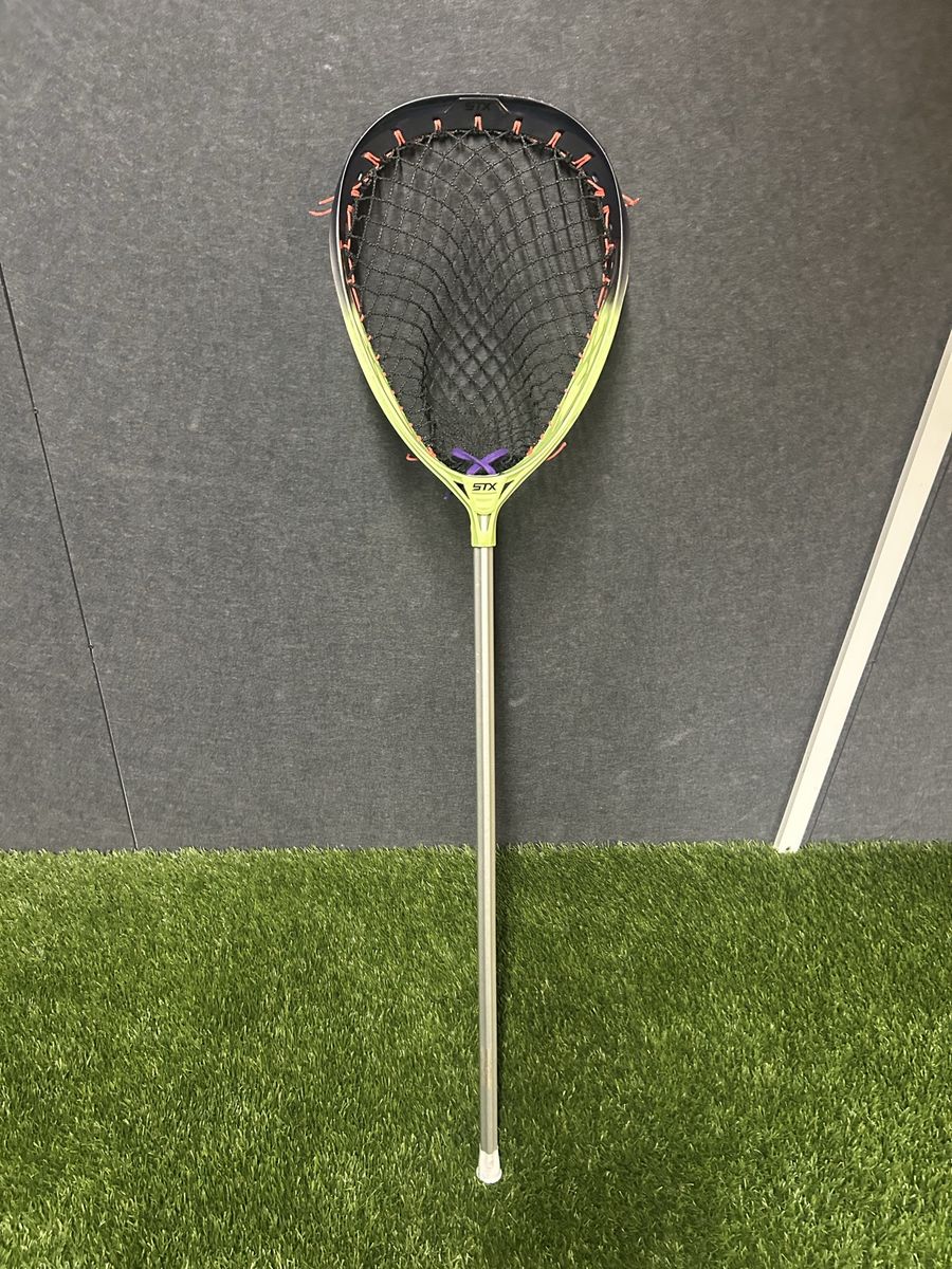 Lacrosse STX Eclipse 3 goalie head and StringKing goalie shaft