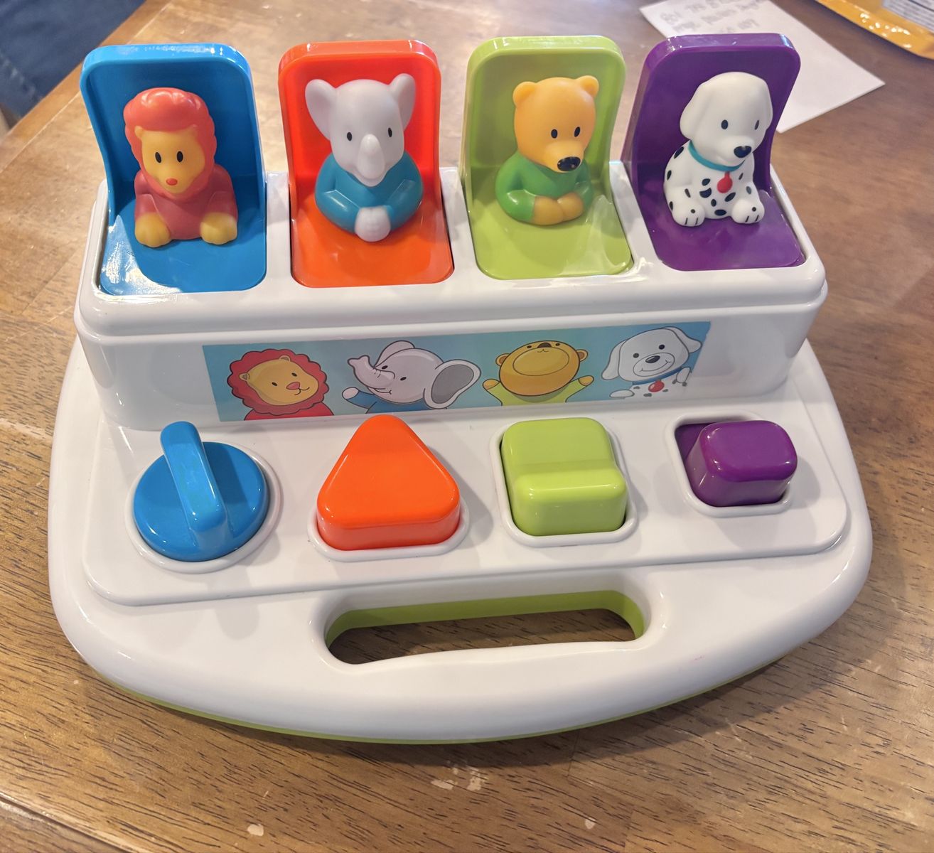 Pop-Up Animal Toy