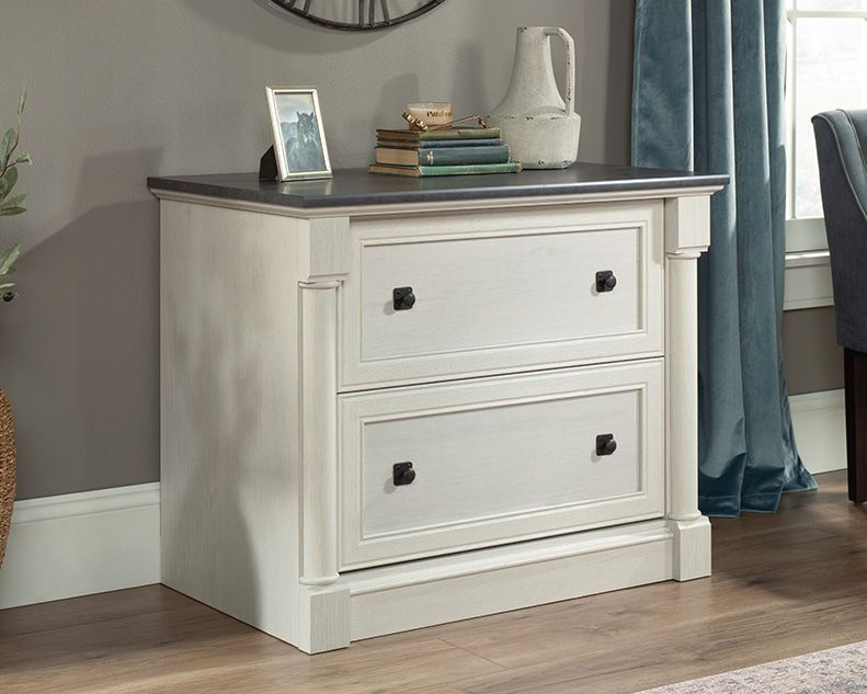 Sauder 2-Drawer Lateral File Pilladia Glacier Oak Finish