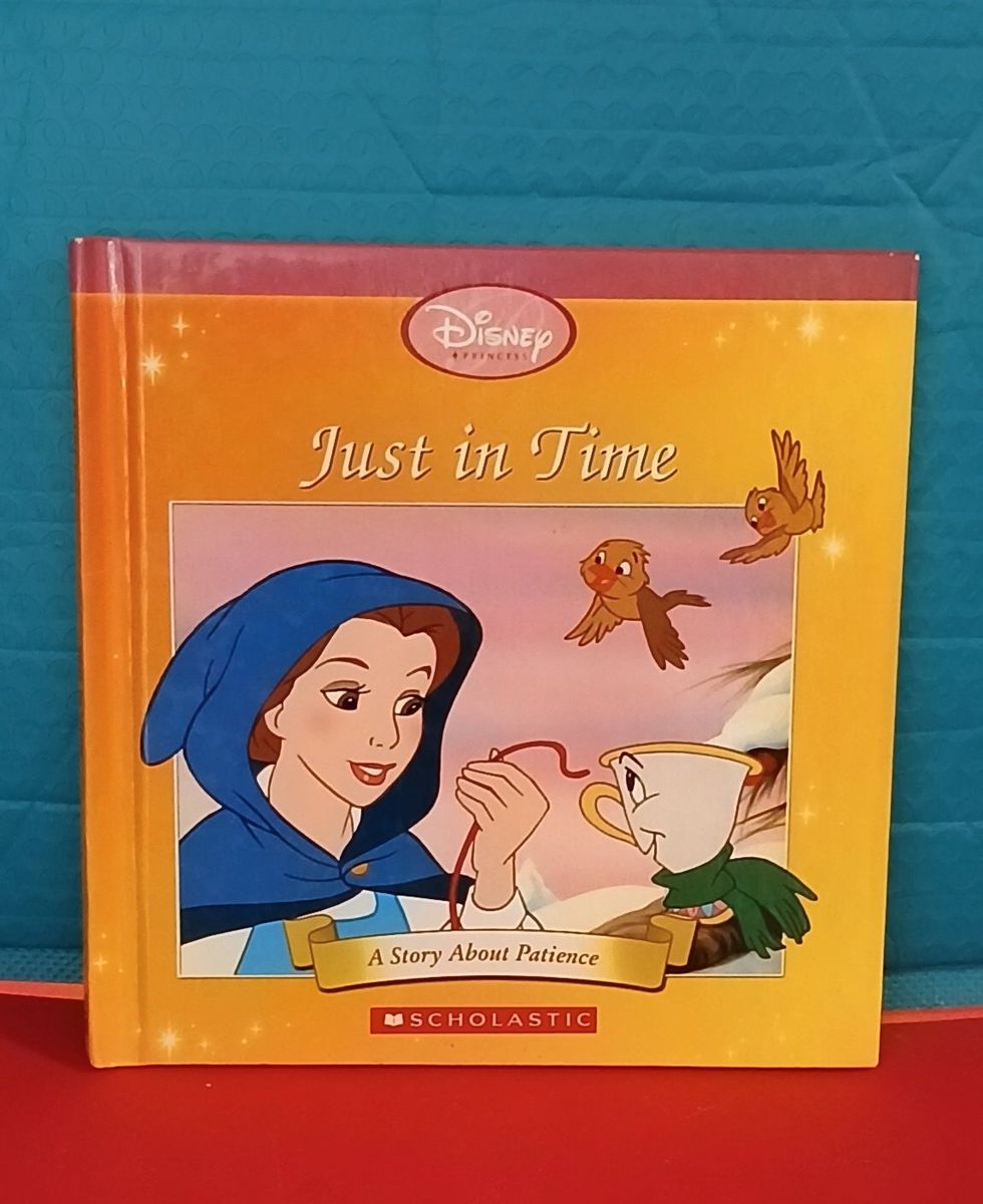Disney Princess "Just in Time" Scholastic A Story About Kindness