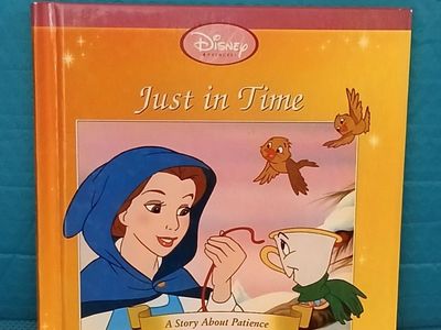 Disney Princess "Just in Time" Scholastic A Story About Kindness