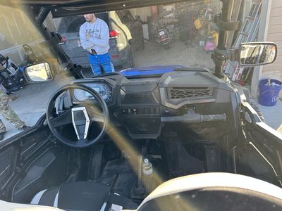 2021 Polaris RZR Turbo S 4 Velocity Radar Blue