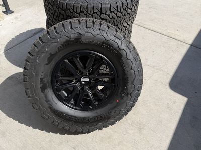 Ford F150 Raptor Rims and Tires 315/70R17 Bfg Ko2