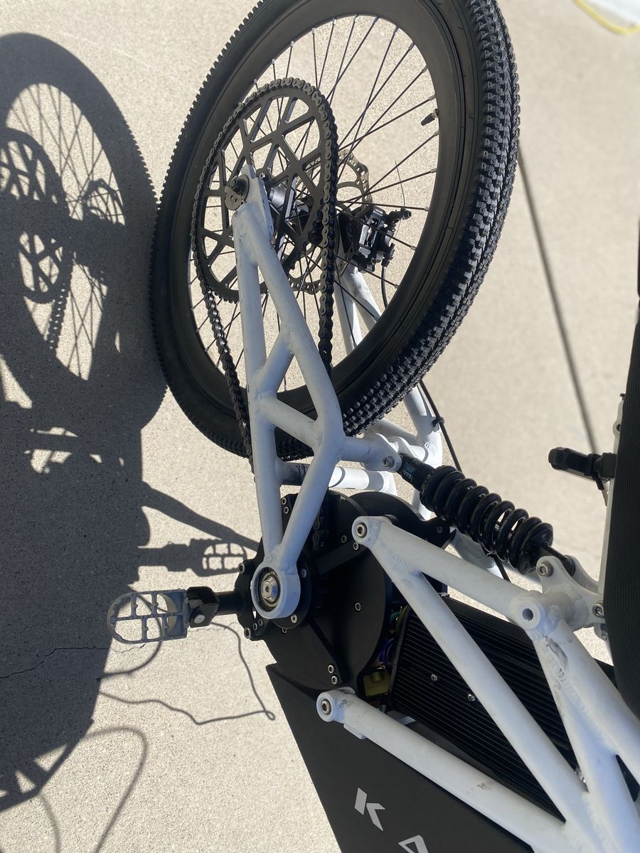2022 Kandi trail king 800W Electric bike-Mountain bike frame