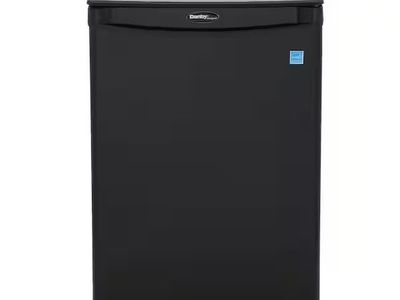Designer 2.6 cu. ft. Mini Fridge in Black without Freezer