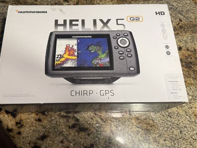 Humminbird HELIX 5 G2 CHIRP GPS Fish Finder & Chartplotter w/ 5-inch HD Display - New In Box