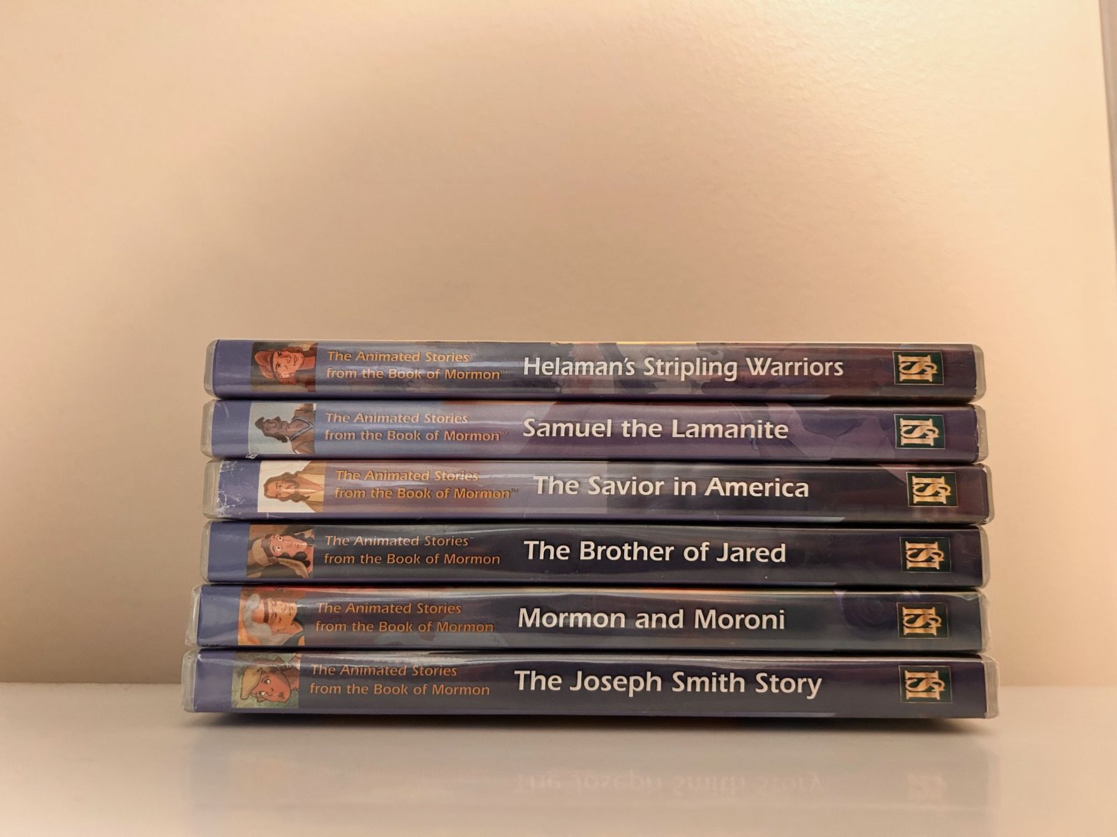 Living Scriptures/Nest Animated Stories from the Book of Mormon - Vol. 2 (Lot of 6 DVDs)