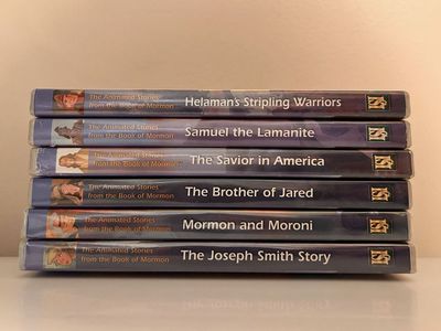 Living Scriptures/Nest Animated Stories from the Book of Mormon - Vol. 2 (Lot of 6 DVDs)