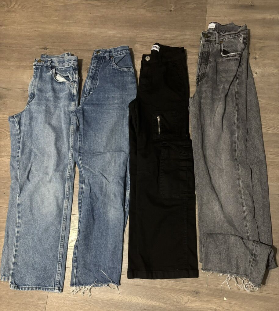 Baggy Jeans bundle Size 3 Juniors Women
