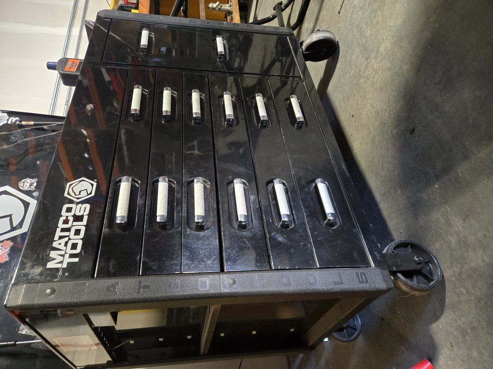 matco 49 inch powered tool cart