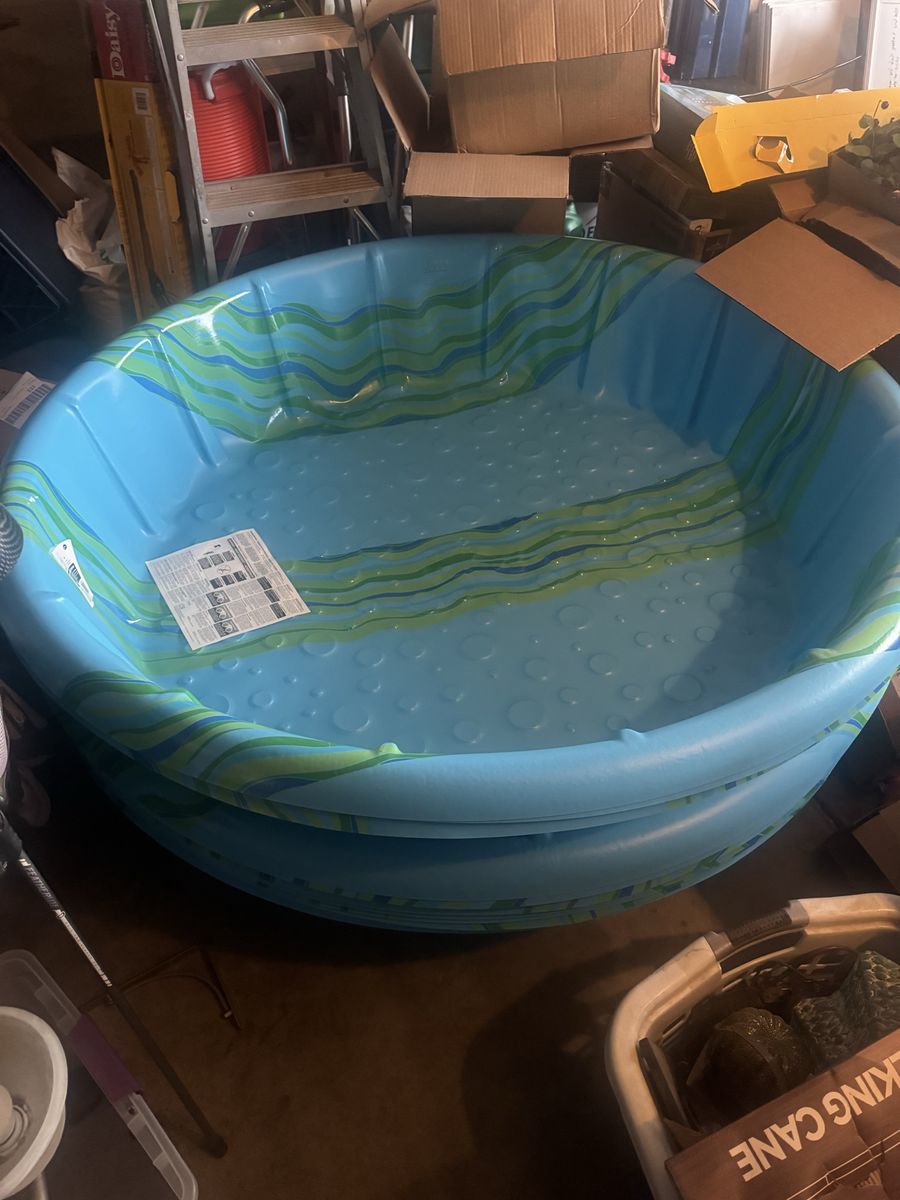 H2O ECONO 100 GAL ROUND WADING POOL 12" H X 5 FT W