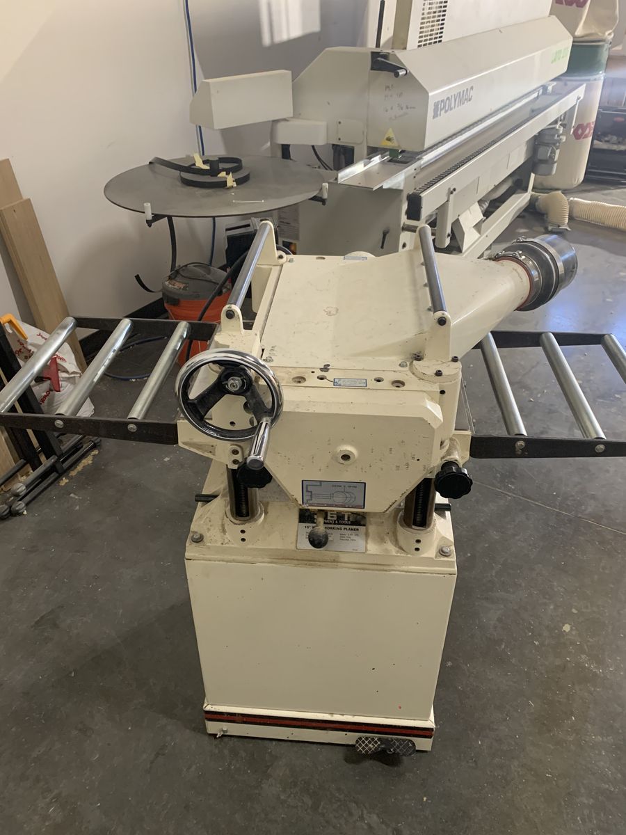 15" 3hp 230v Jet Planer