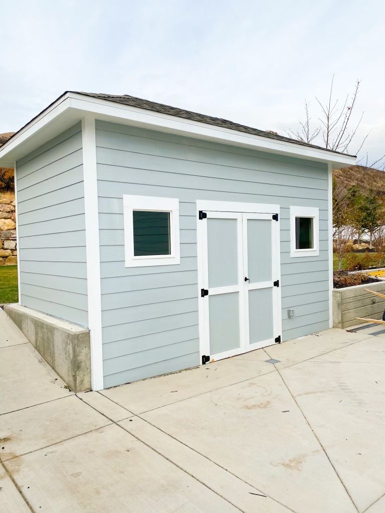 Backyard sheds by professional builder