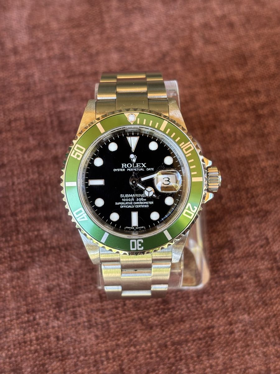 2008 Rolex Submariner “Kermit” Ref. 16610LV - Full Set