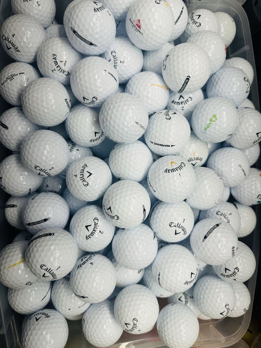 200 excellent condition Callaway “Warbird” Balls