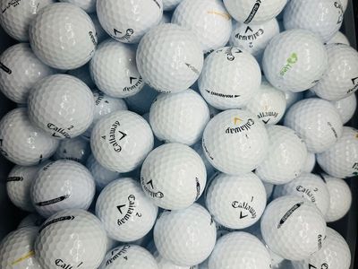200 excellent condition Callaway “Warbird” Balls
