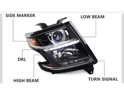 2015-2020 Chevy Tahoe / Suburban FIONE Headlights Set (NEW)