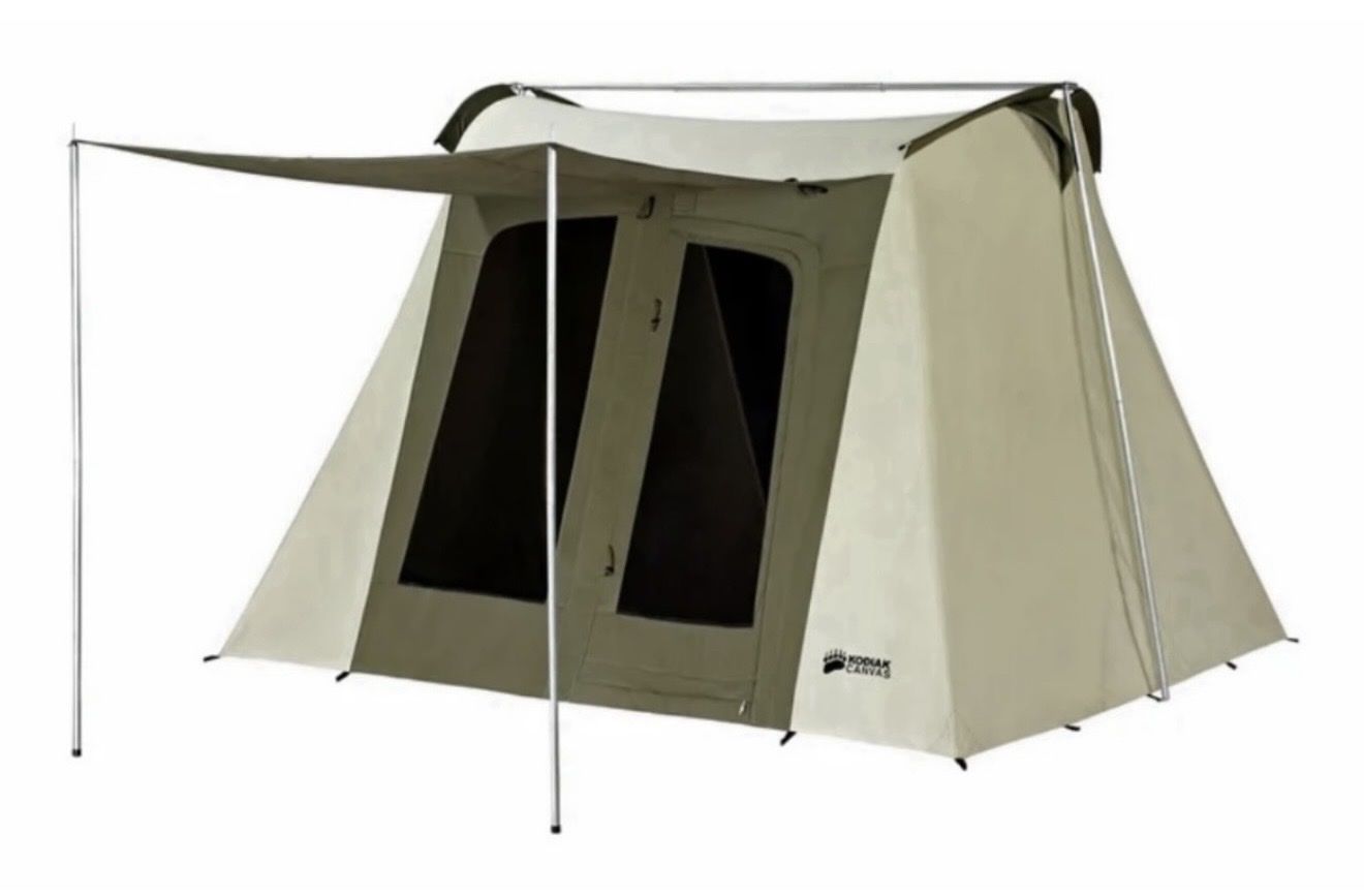 Kodiak canvas 9x8 Delux 4 man tent like new