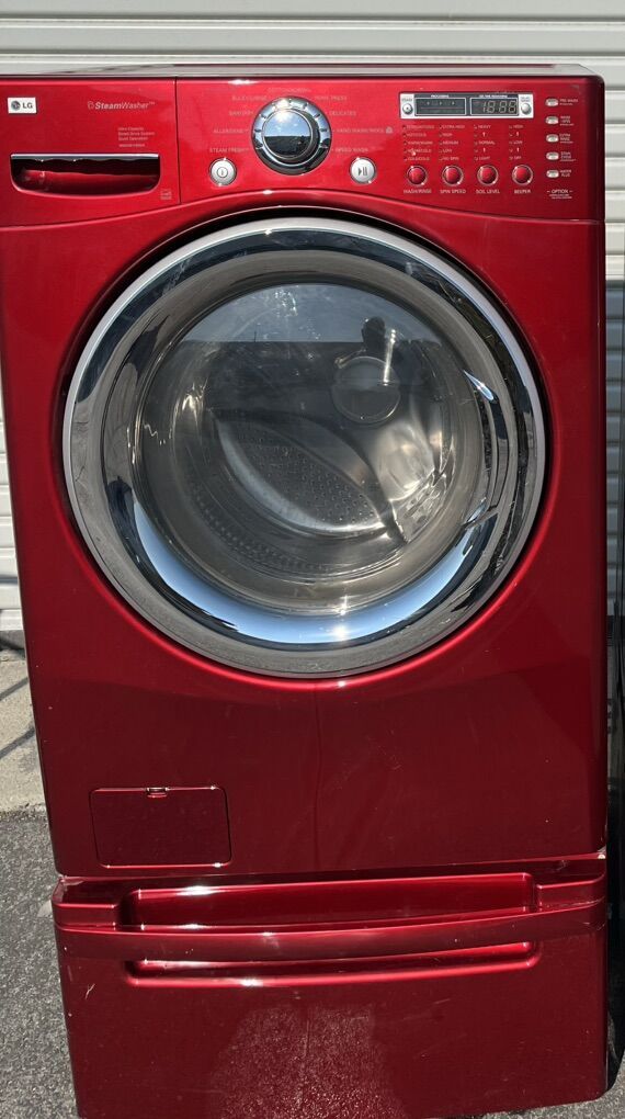 LG Washer With Pedestal, Free Delivery.