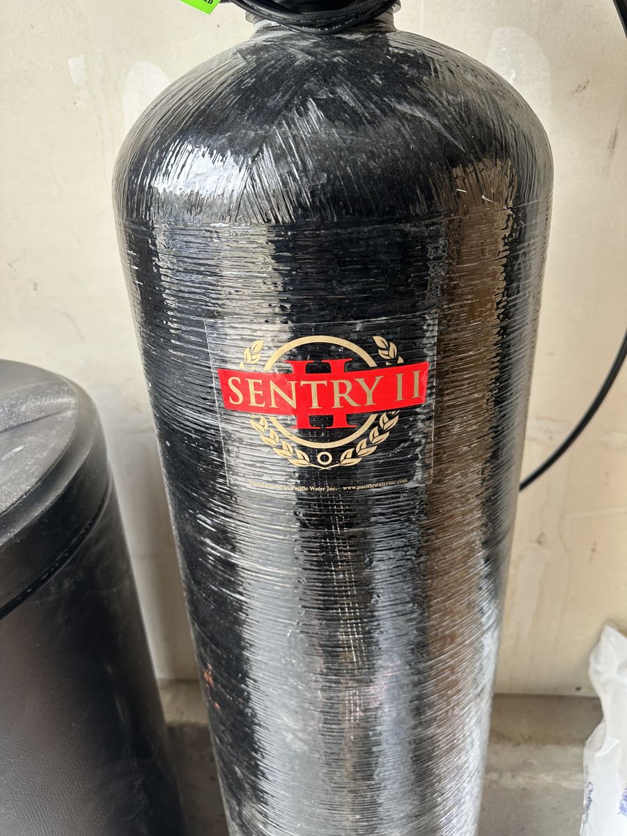 Water Softener And Brine Tank