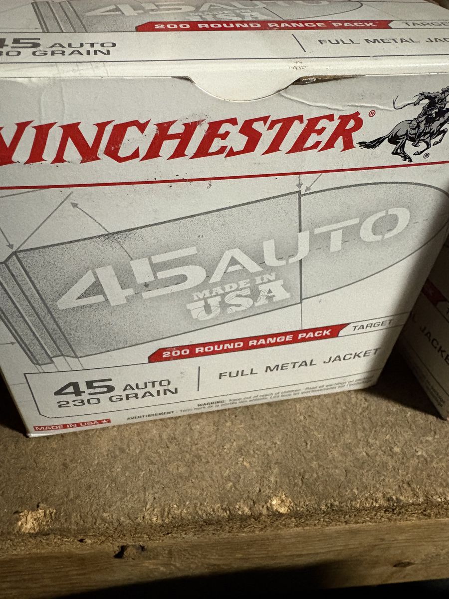 400 Rnds 45 Auto Ammo