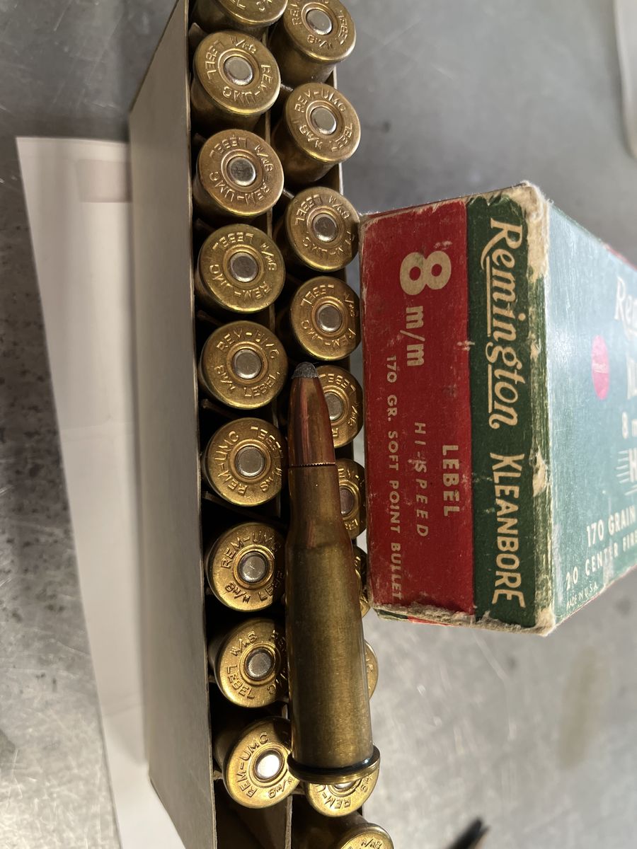 8m/m Lebel Ammo.