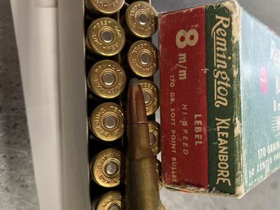 8m/m Lebel Ammo.