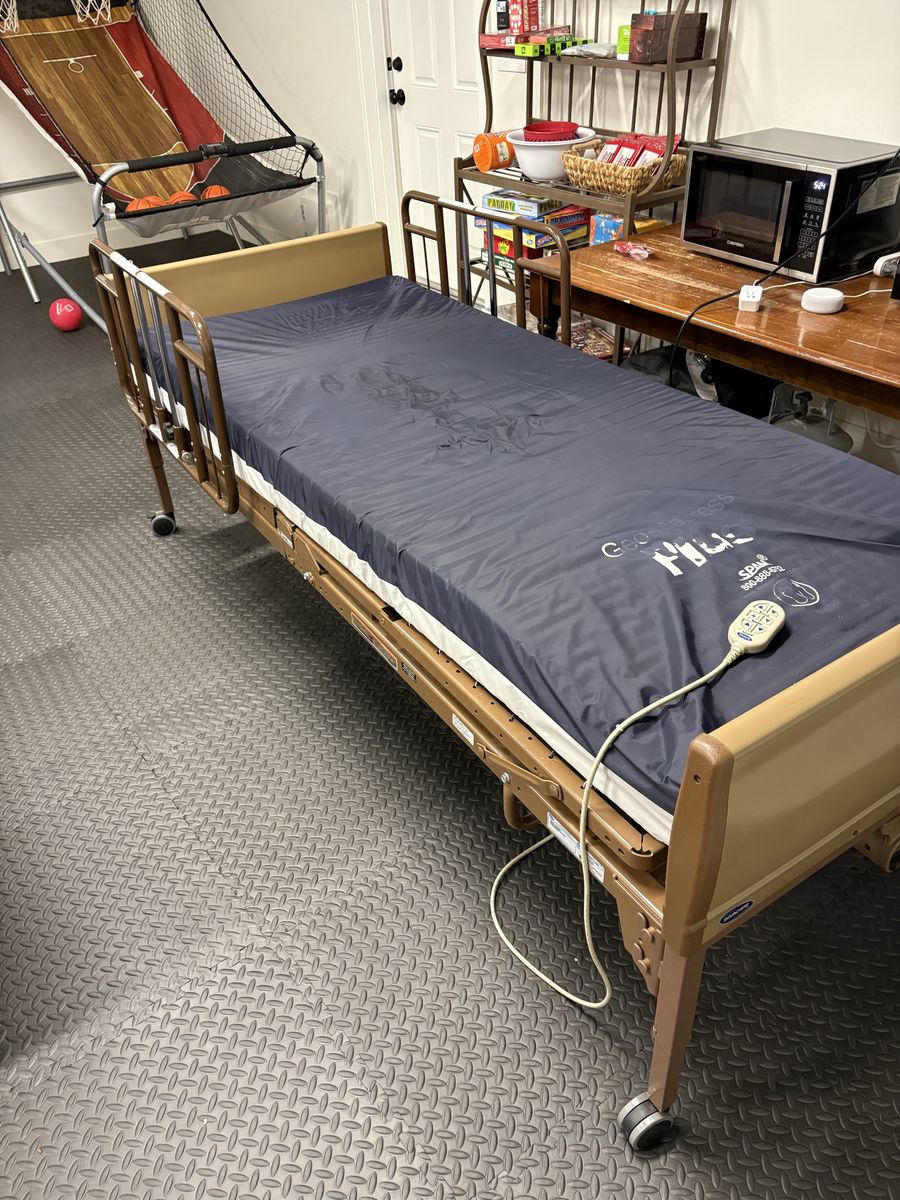 Invacare hospital bed