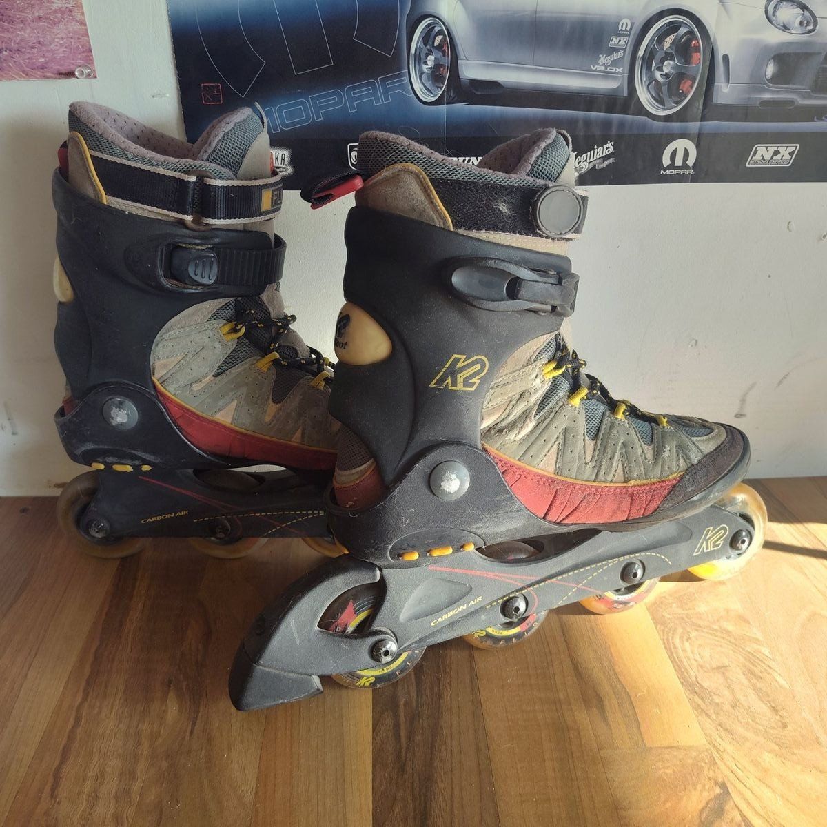 K2 Flight M Carbon Air Mens Inline Skates Size 9