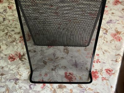 Black Mesh Desktop Metal Document Book Stand