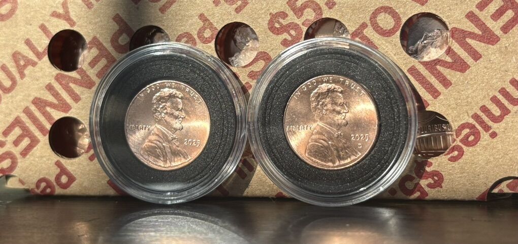2025 (P) 2025 (D) Pennies