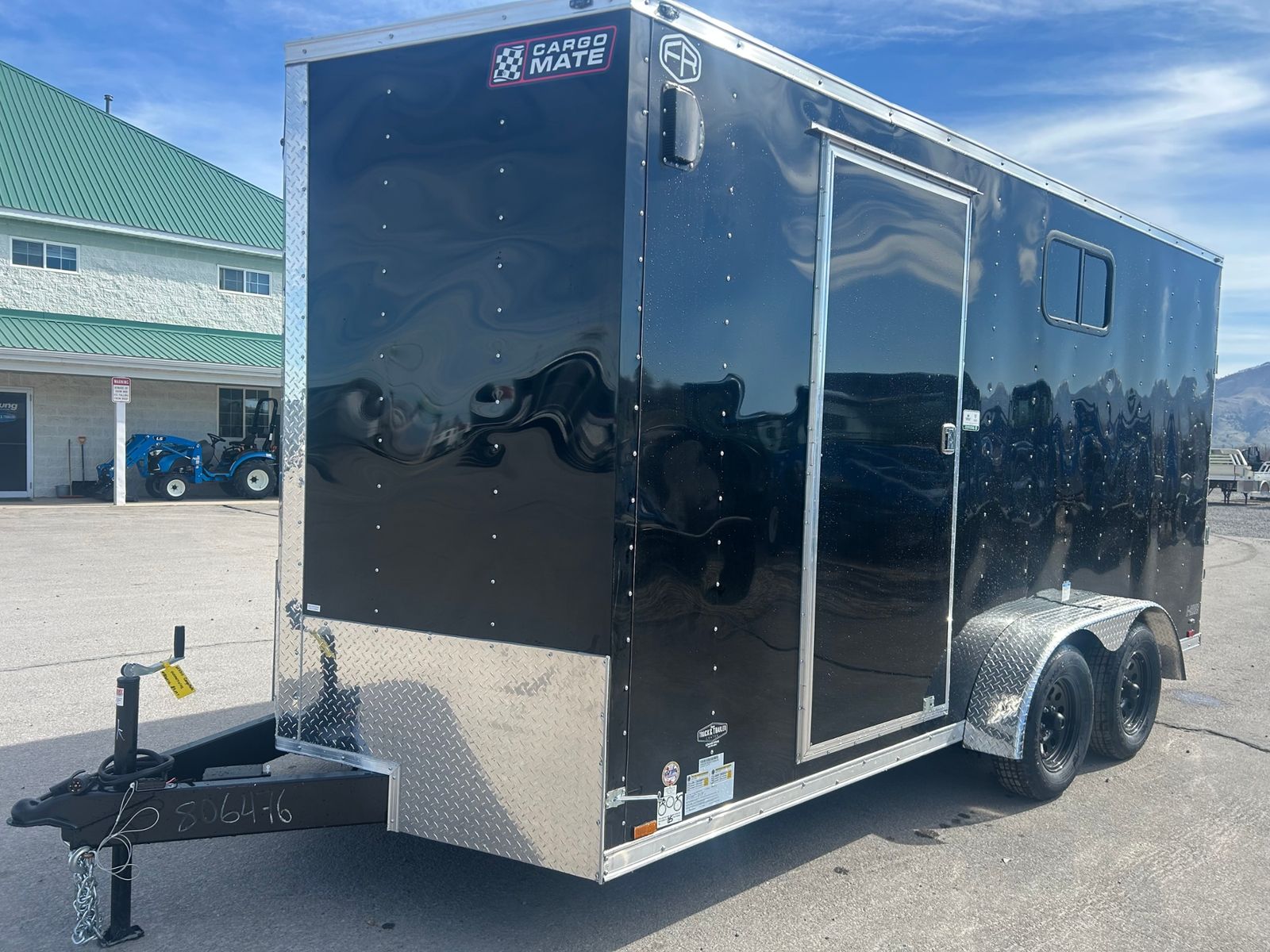 2026 Cargo Mate 7X16 with Rear Ramp