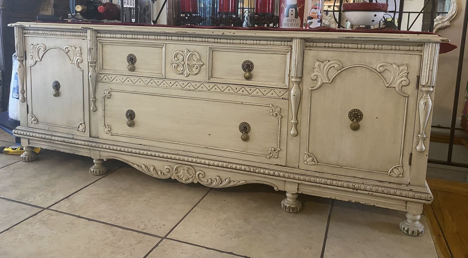 Low profile sideboard/ cabinet/tv stand